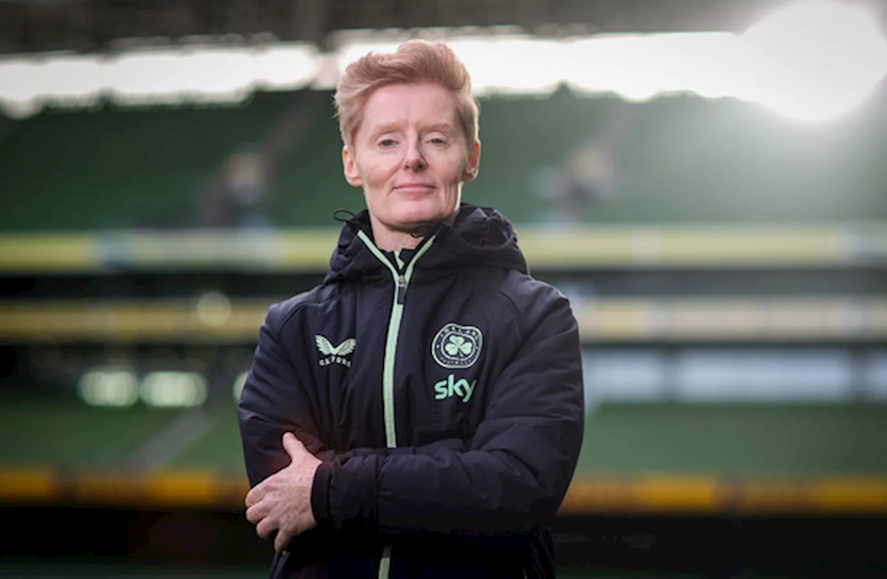 Gleeson keen to continue as Ireland WNT manager but 'no formal discussions' on new contract