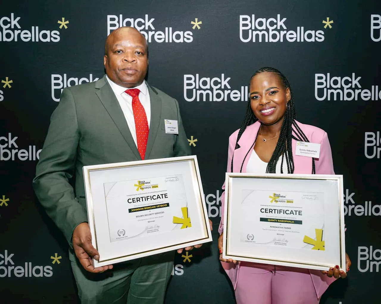 Former police officer becomes Entrepreneur of the Year