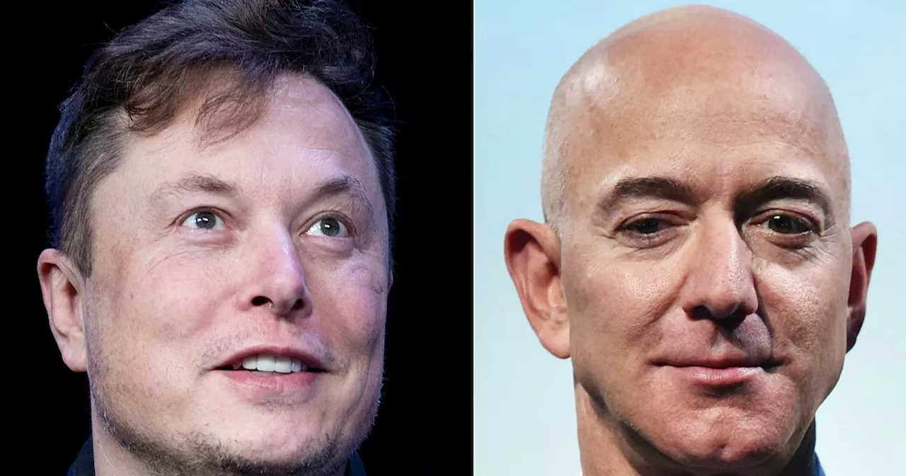 Bezos Shuts Down Musk After He Snickers About Mar-a-Lago Rumors