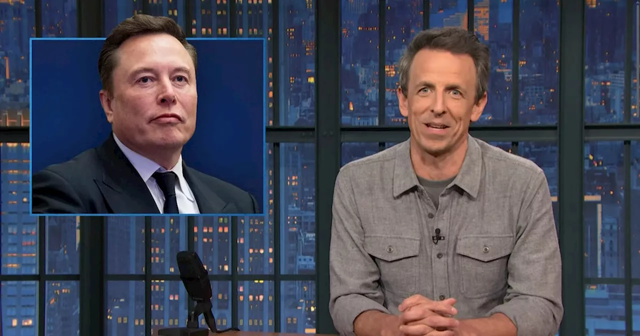 Elon Musk’s Absurd Defense of Matt Gaetz Baffles Seth Meyers