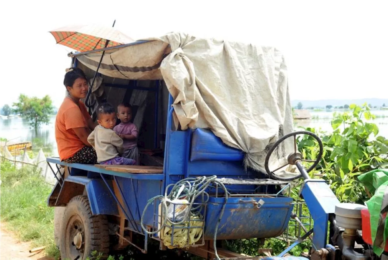 Nearly 40% of Myanmar's 3.4M displaced are kids