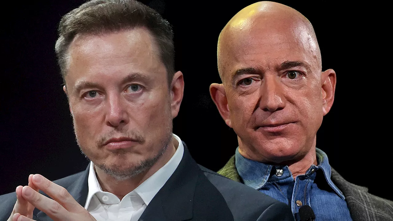 Elon Musk Shades Jeff Bezos for Supposedly Saying Trump Would Lose Election