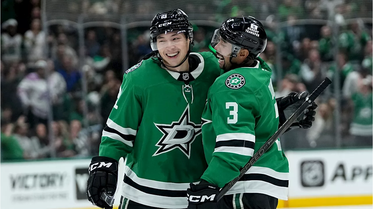 Robertson has goal and assist to end drought, helps Stars beat Sharks