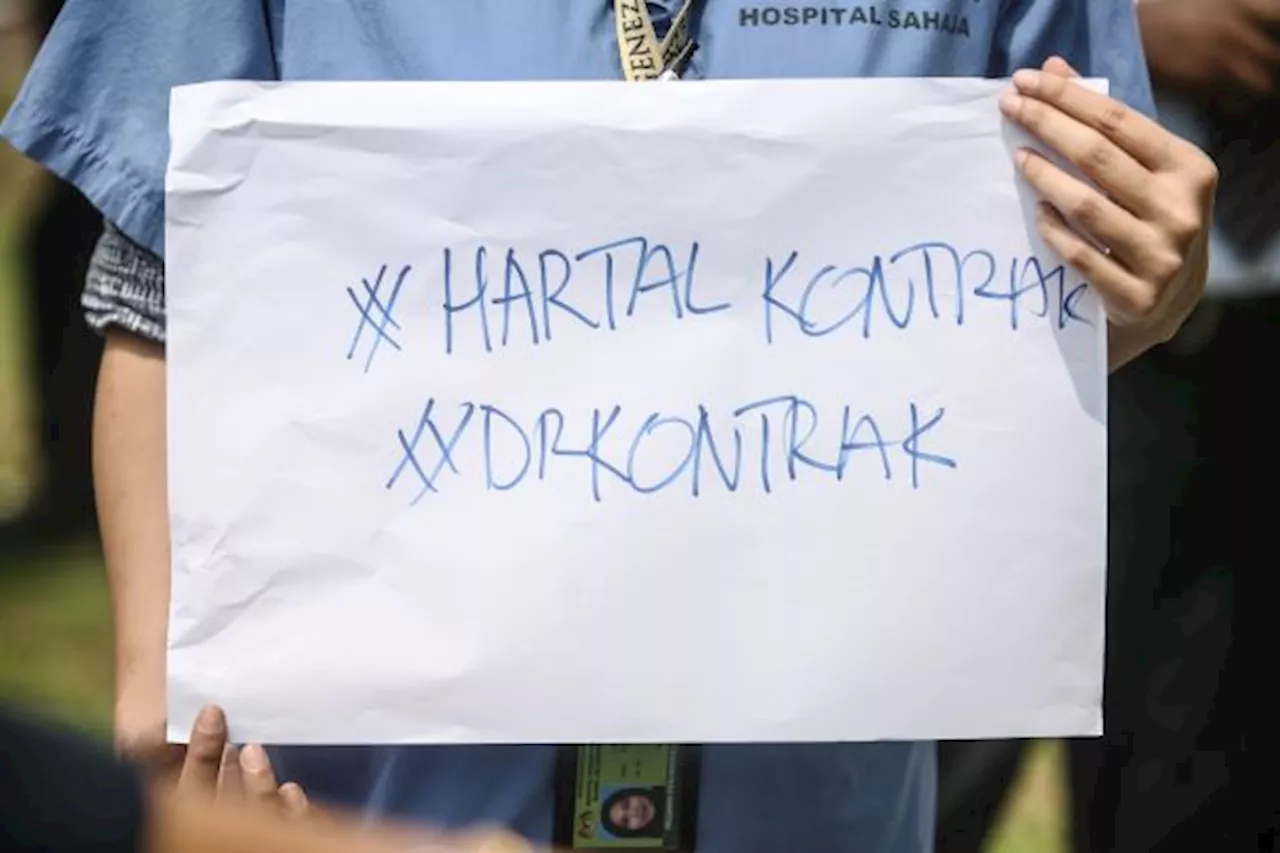 Hartal doktor kontrak bantah arahan tambahan tiga jam kerja jururawat