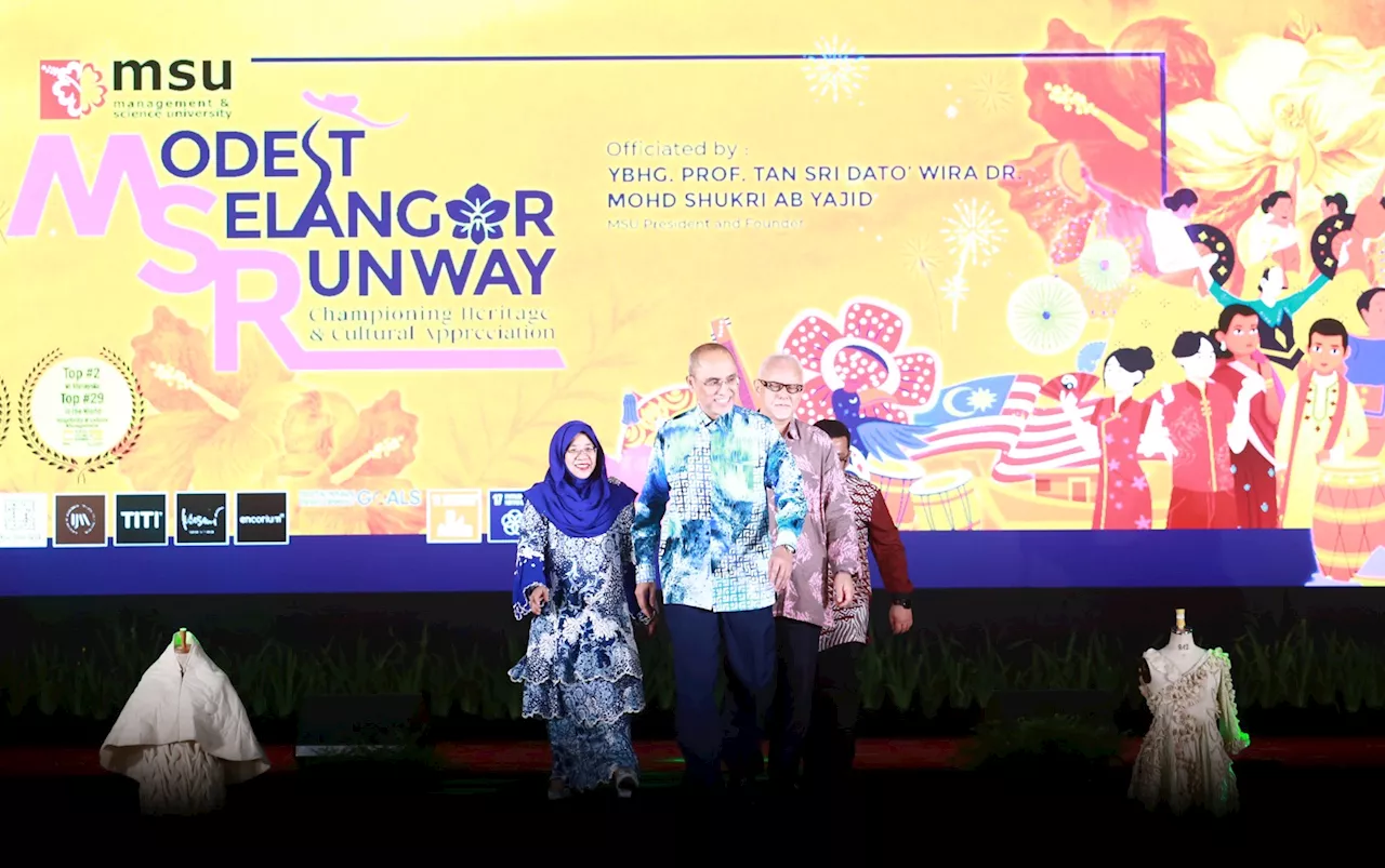 MSU Modest Selangor Runway 2024 pamer bakat siswa rekaan fesyen