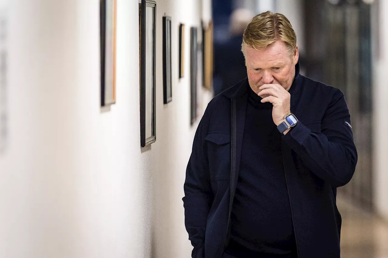 Koeman is over naar 2025, maar het examen volgt in maart