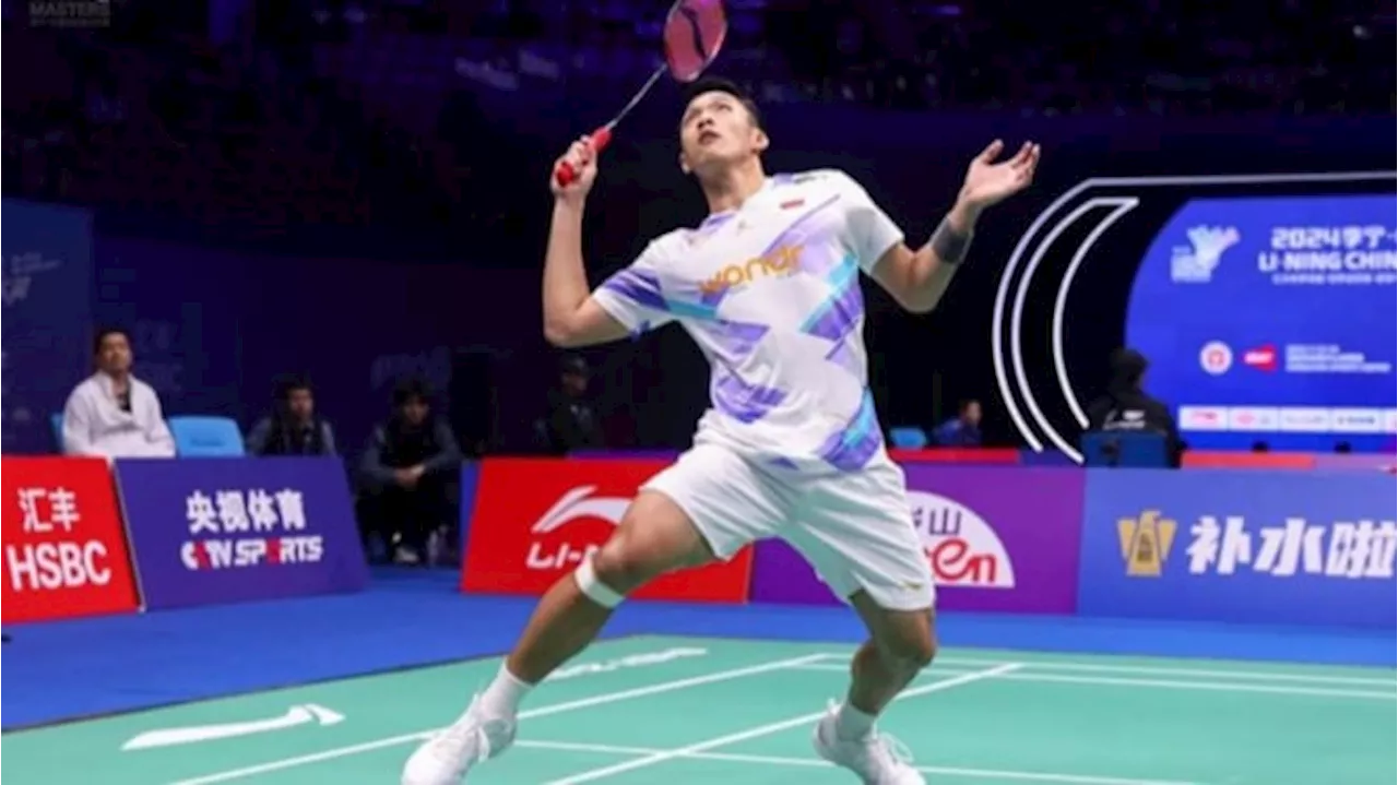 Hasil China Masters: Jonatan Christie ke Perempat Final, Sabar/Reza Libas Unggulan 1 Tuan Rumah