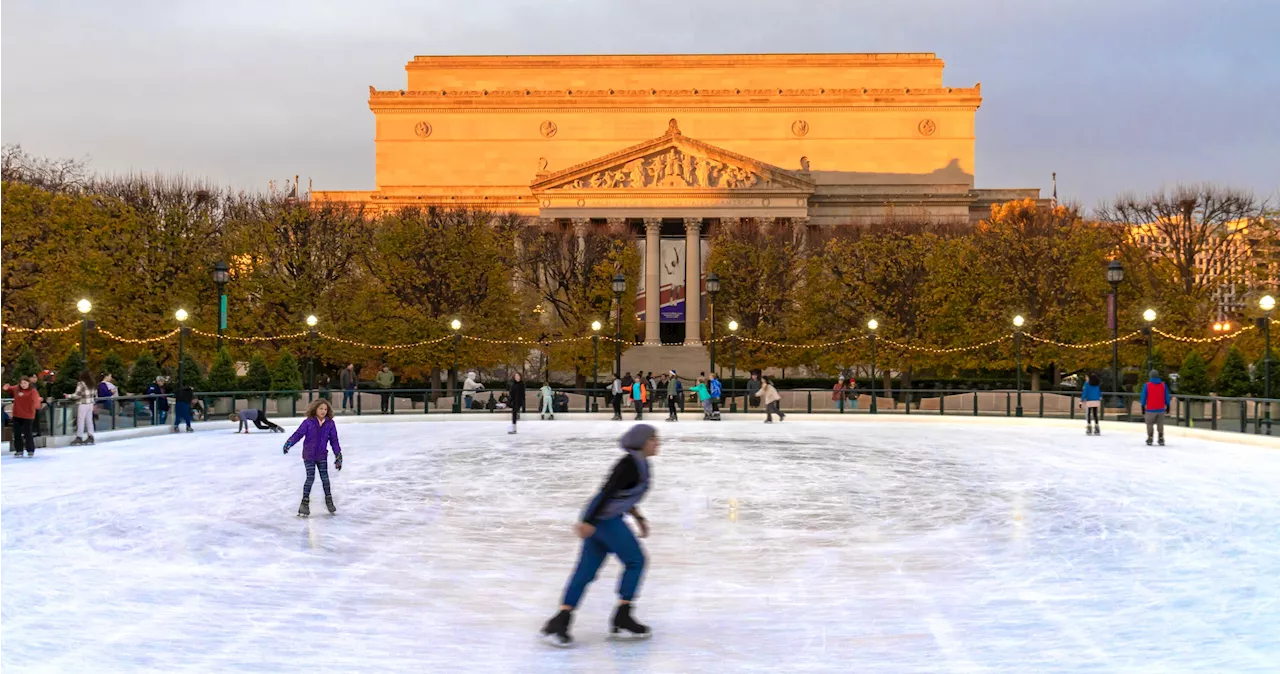 Ice Skating Returns to the National Gallery's Sculpture Garden This Weekend