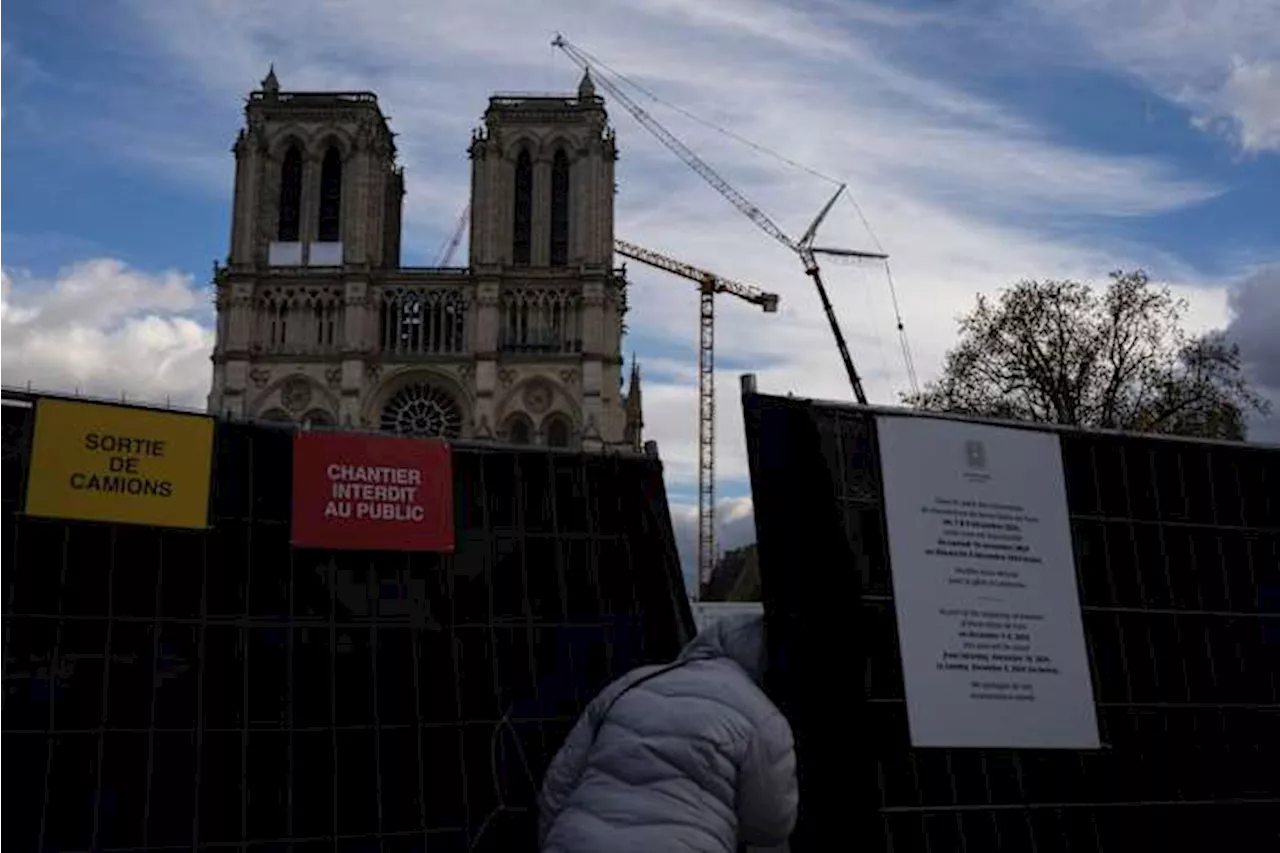 Fashion designer describes invitation to work on Notre Dame cathedral's re-opening as 'a calling'