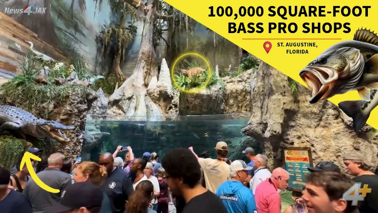 Inside look at the new 100,000 square-foot Bass Pro Shops in St. Augustine