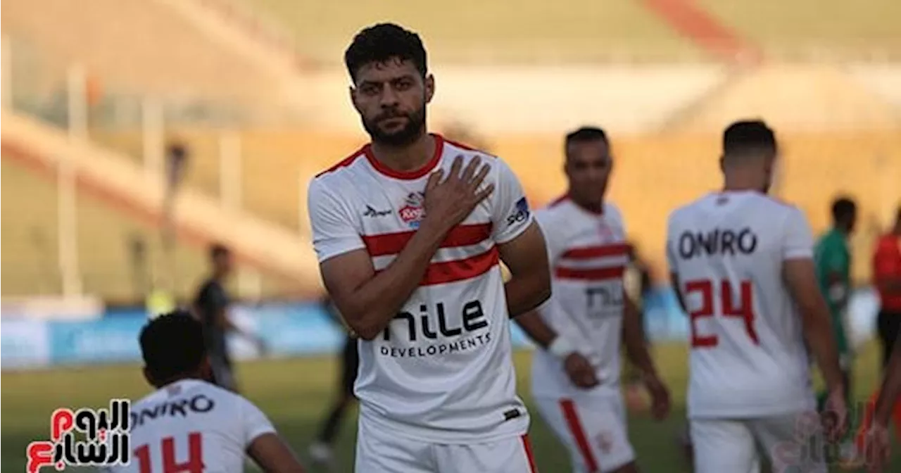 جوميز يطمئن على جاهزية شلبى للمشاركة مع الزمالك أمام المصرى