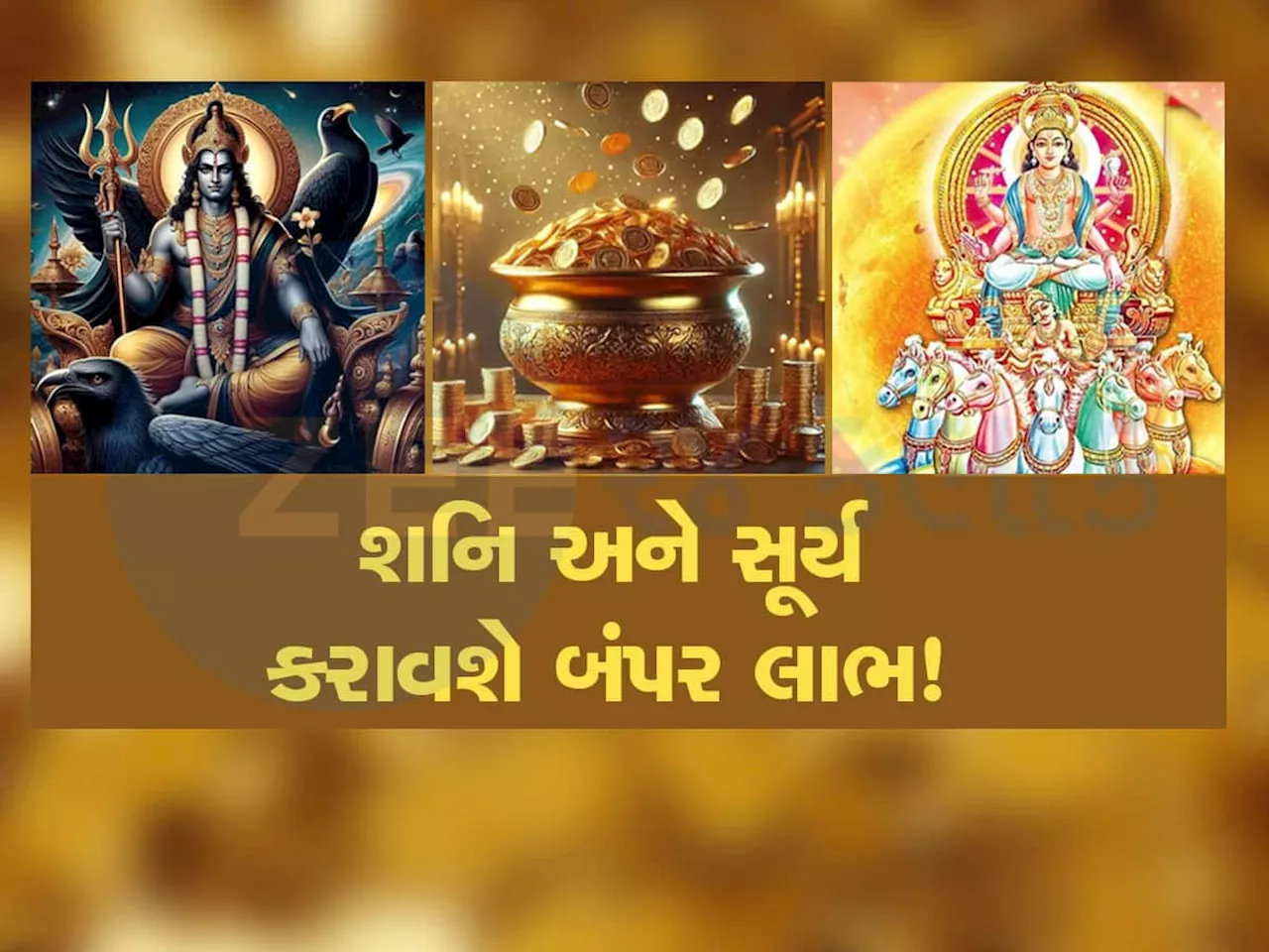 પિતા-પુત્ર વચ્ચે છે 36નો આંકડો, છતાં સૂર્ય અને શનિ 2025માં આ 3 રાશિવાળાને અઢળક ધનલાભ કરાવશે! પદ-પ્રતિષ્ઠા વધશે