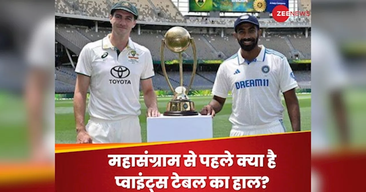 IND vs AUS: भारत-ऑस्ट्रेलिया महासंग्राम... WTC प्वाइंट्स टेबल में आएगा भूचाल, फाइनल की जंग में कुछ ऐसा है टीमों का हाल