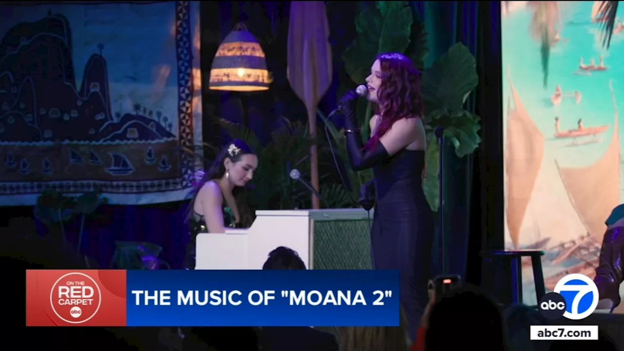 Meet young songwriting duo making beautiful music for 'Moana 2'