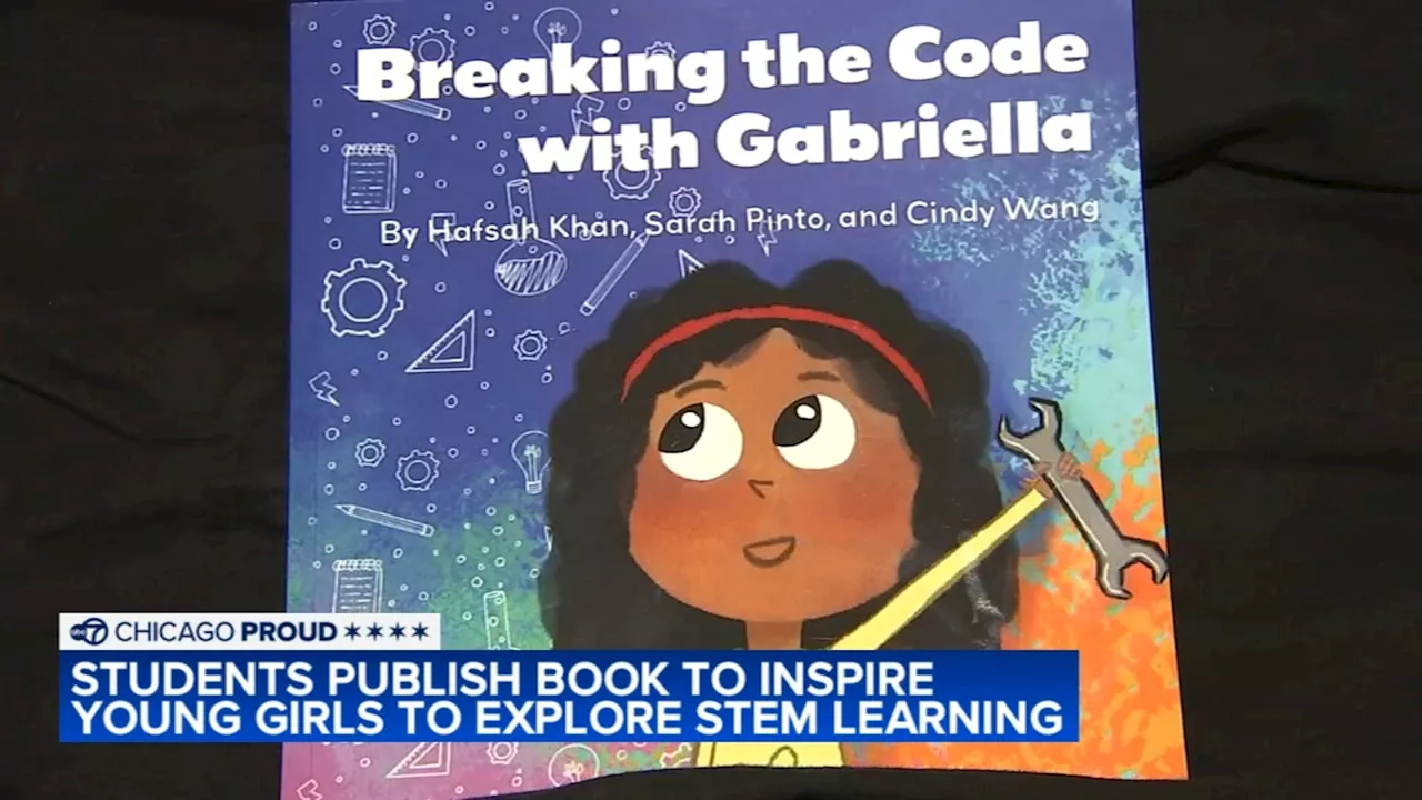 Barrington High School students publish book to inspire young girls to explore STEM learning