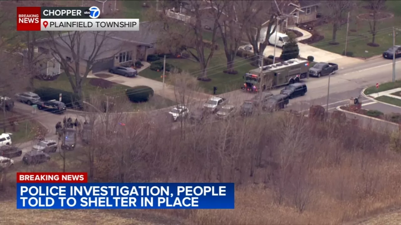 Some Plainfield Township residents asked to shelter in place amid barricade situation