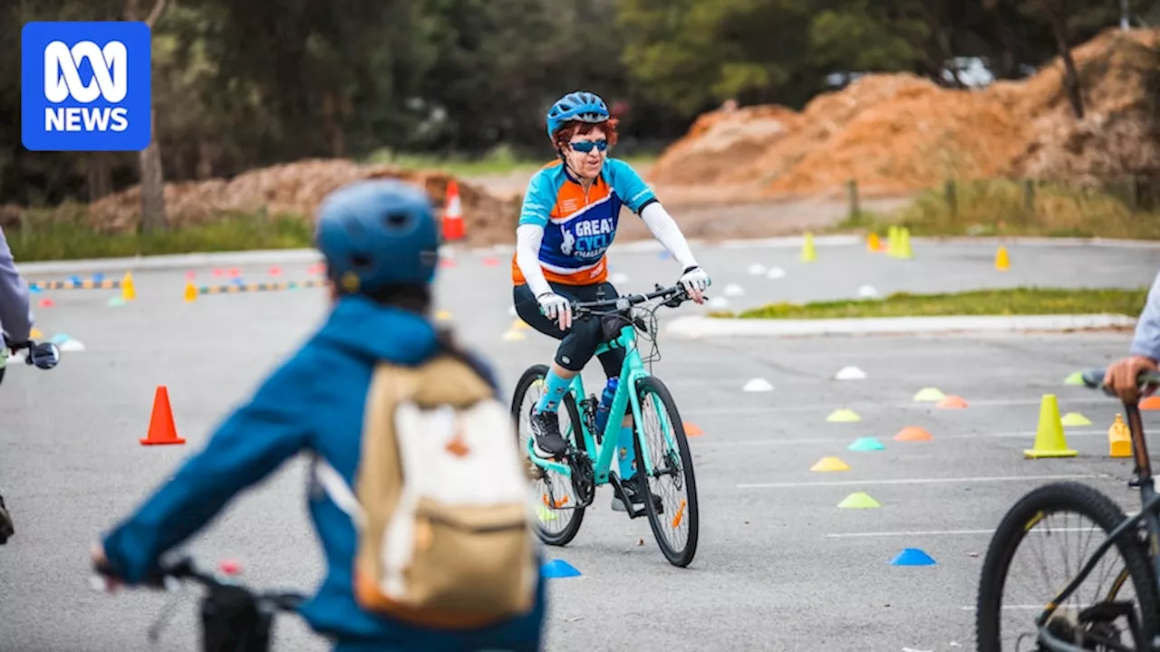 Women on Wheels experience the joy of learning to ride a bicycle later in life