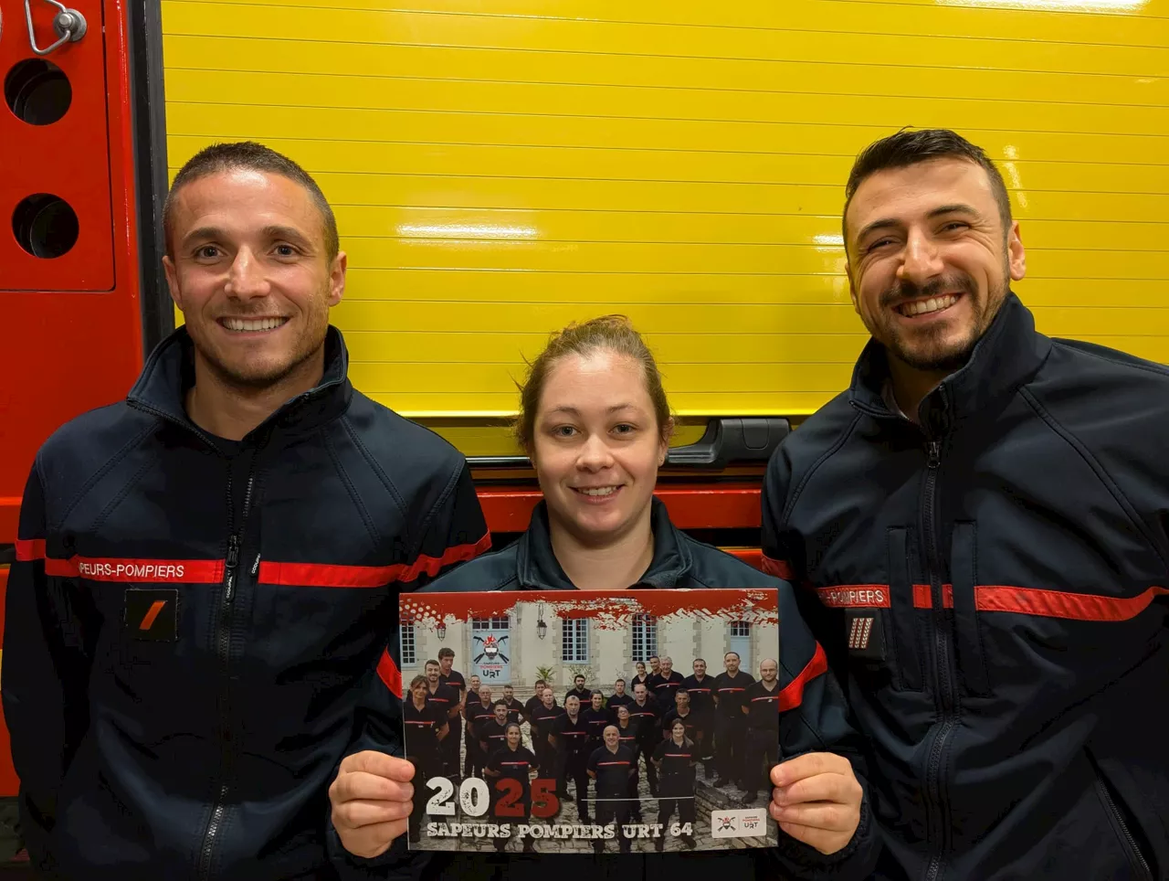 Pays Basque : La tournée des calendriers débute pour les pompiers de la caserne d'Urt