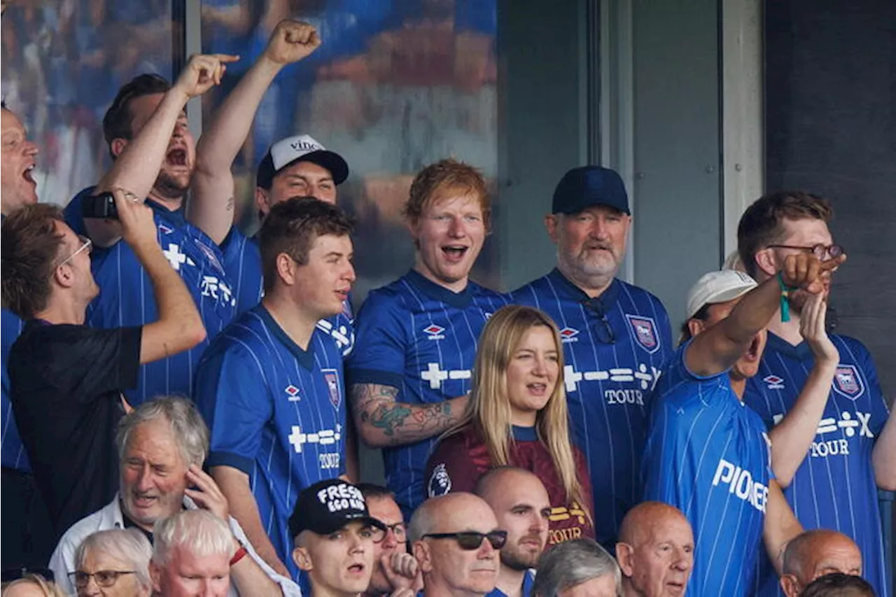 Popstar Ed Sheeran ha aiutato Ipswich ad acquistare un giocatore