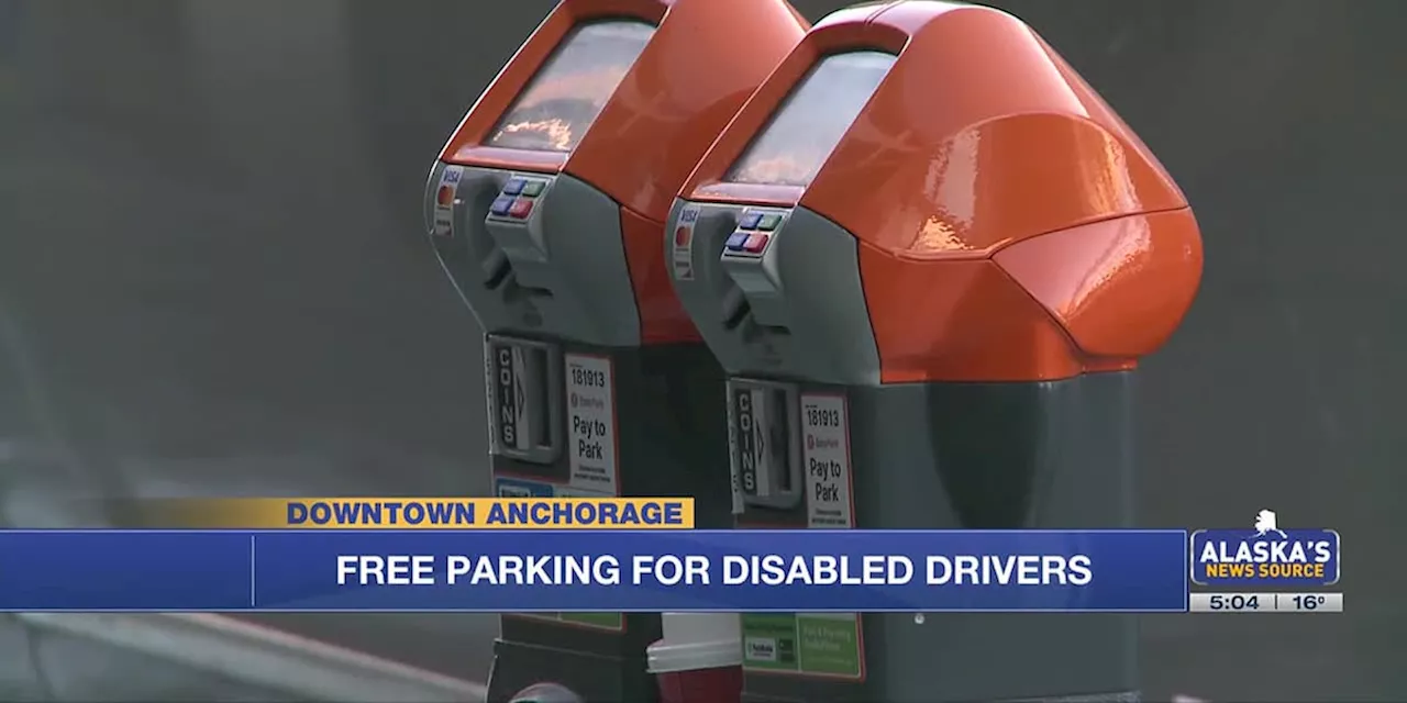 Free parking for disabled drivers in downtown Anchorage starts December first