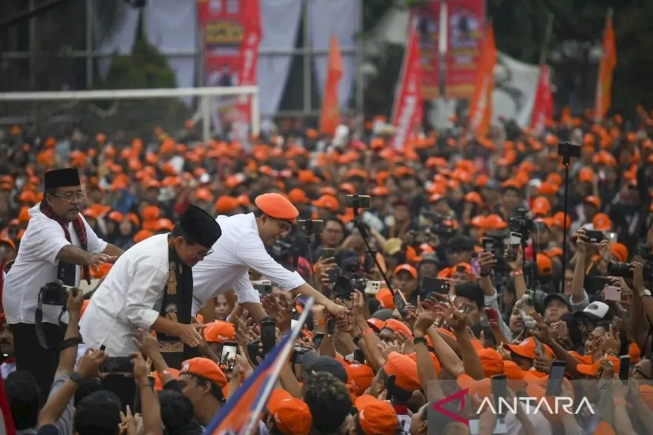 20.000 massa siap dukung kampanye akbar Pramono Anung dan Rano Karno