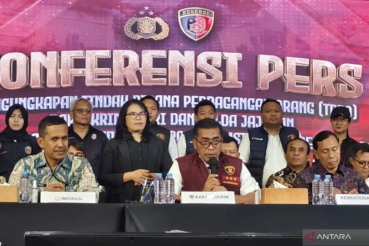 Polri ungkap 397 kasus TPPO dalam sebulan