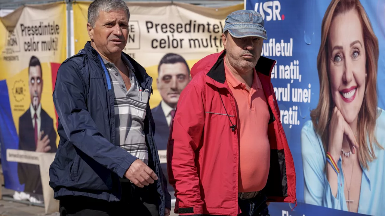 Romania holds a presidential election Sunday that could narrow to nationalist and leftist candidates