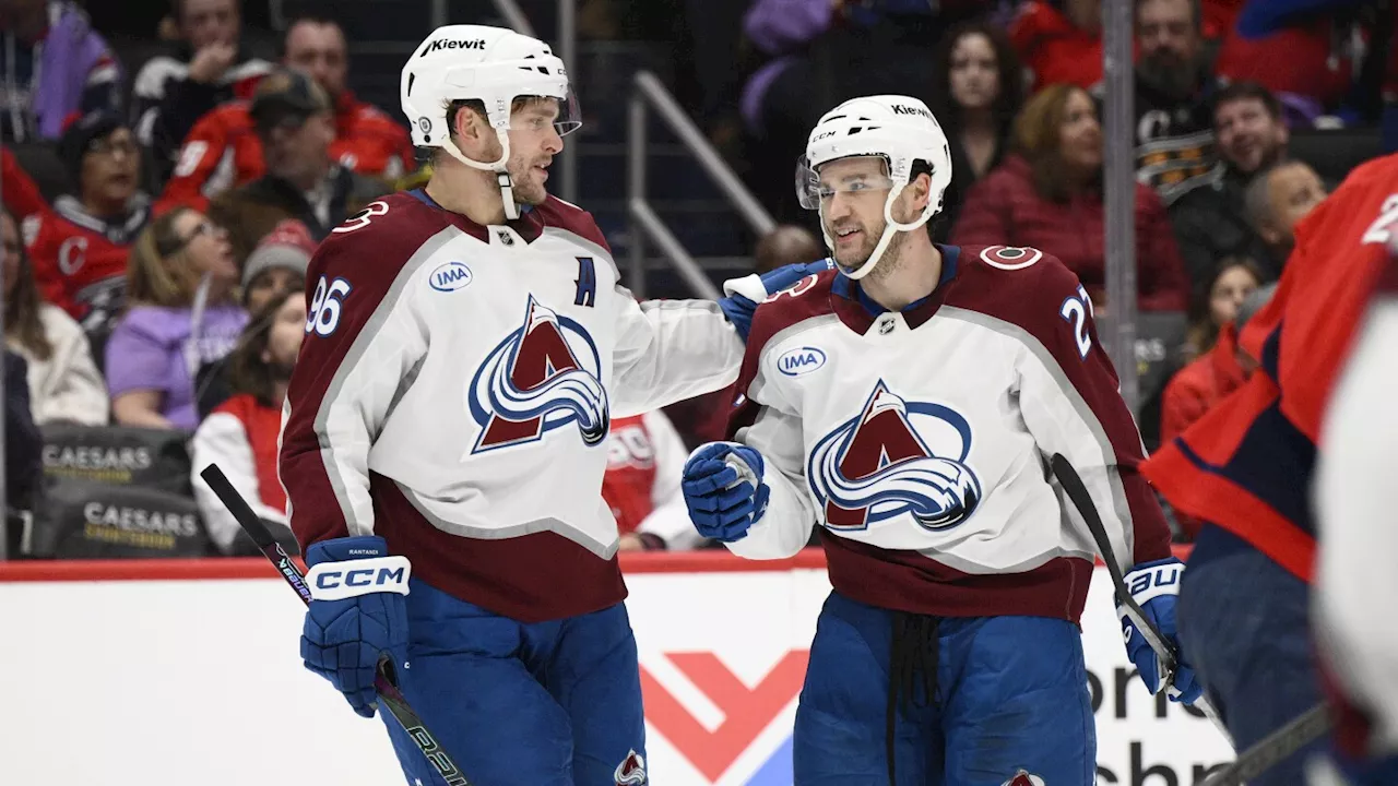 Wood helps Avalanche beat Ovechkin-less Capitals 2-1