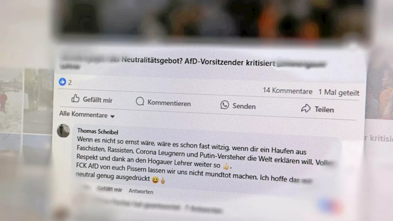 Hausdurchsuchung bei Füssener Stadtrat wegen Kritik an AfD auf Facebook entfacht Empörung