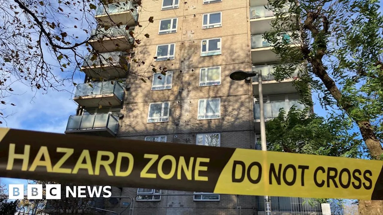 Camden: Residents evacuated from tower block after crack develops