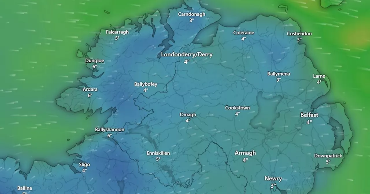 Storm Bert live tracker as two weather warnings issued for NI this weekend