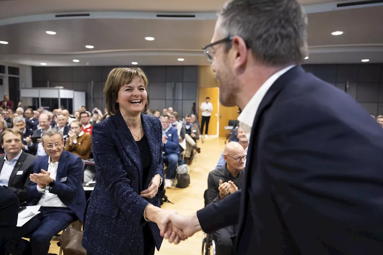 Ruth Metzler ist neue Präsidentin von Swiss Olympic