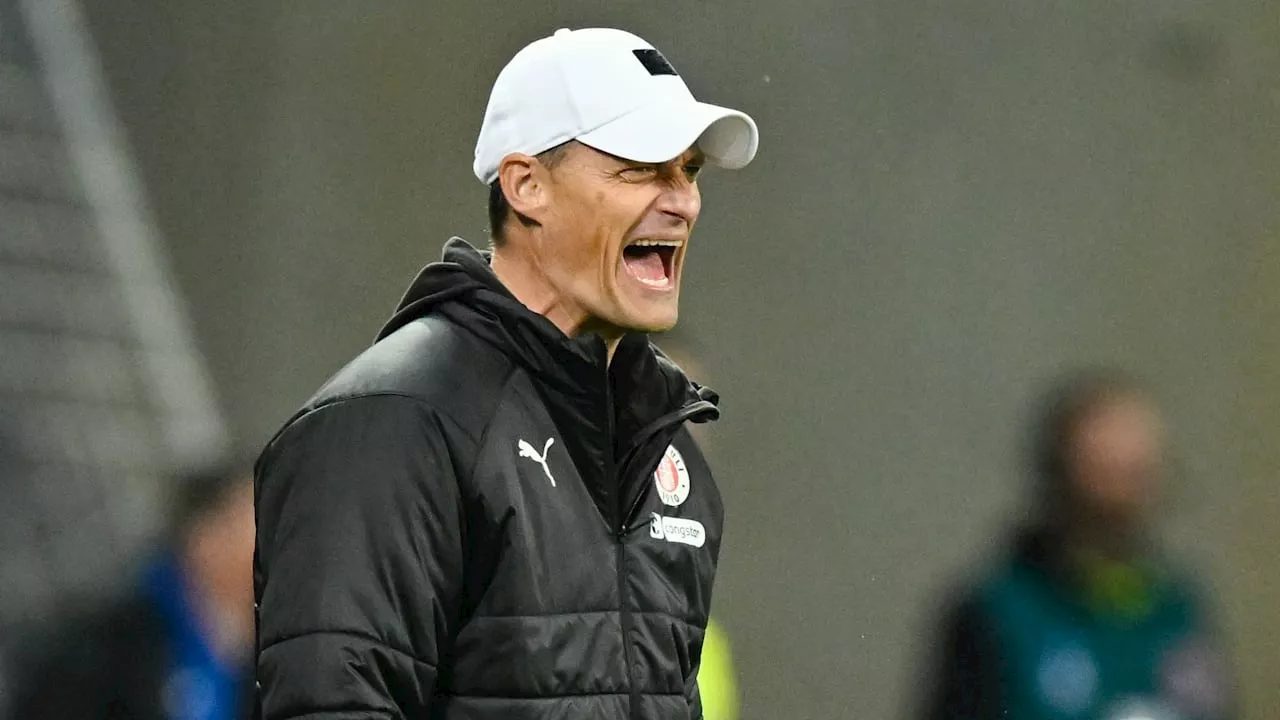 FC St. Pauli: Trainer Alex Blessin und sein Wusa-Plan gegen die Gelb-Sperre