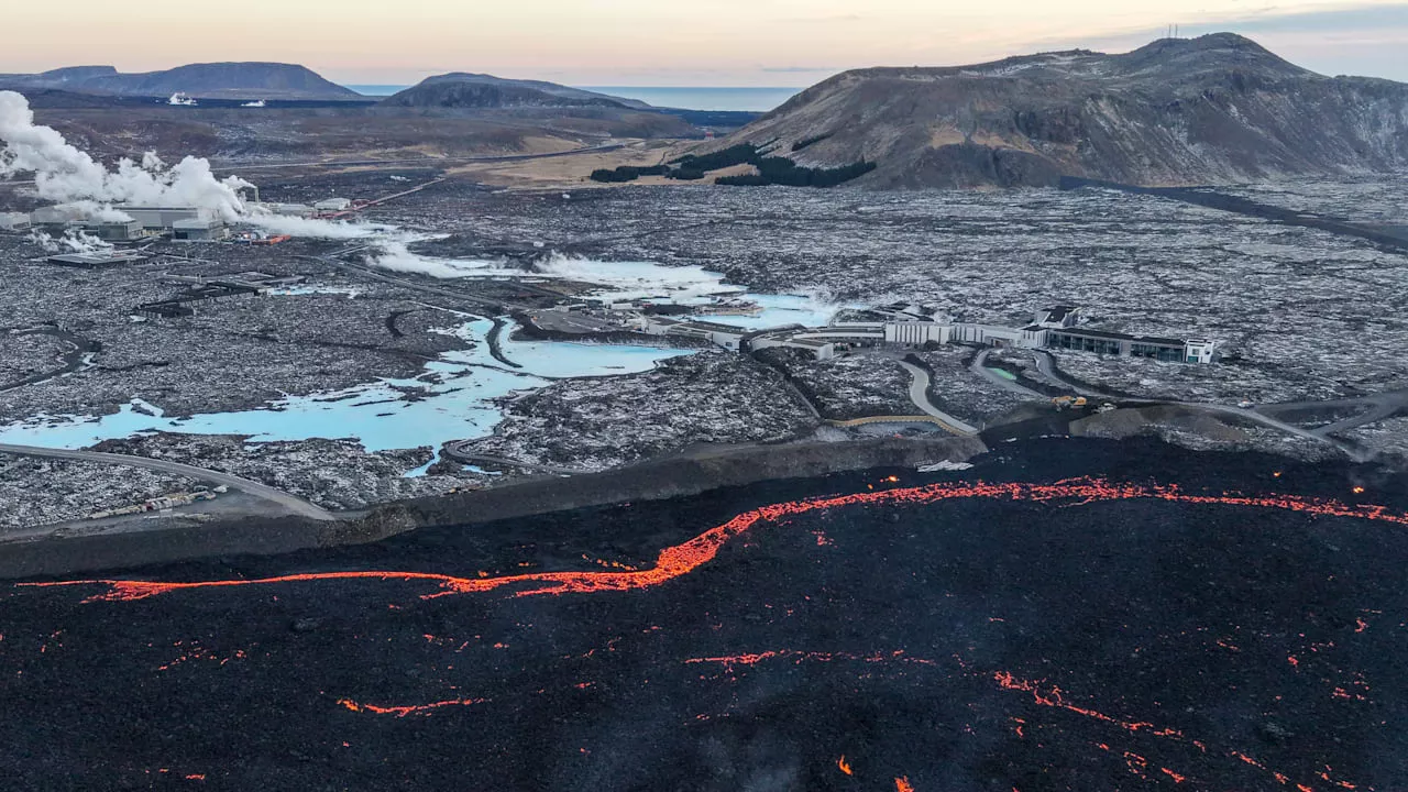 Heiße Lava bedroht Islands Blaue Lagune: Touristen-Spot in Gefahr