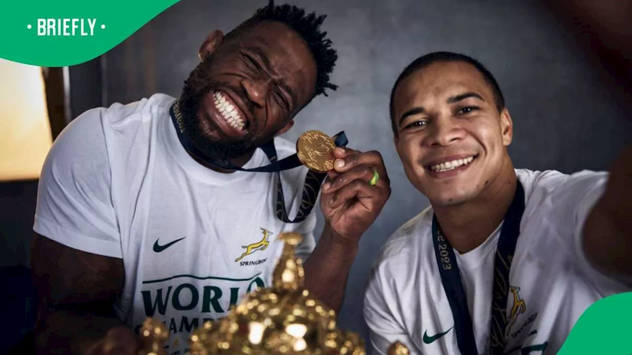 Siya Kolisi Mocks Cheslin Kolbe's Height in Hilarious Video: '4 And a Half Guys'