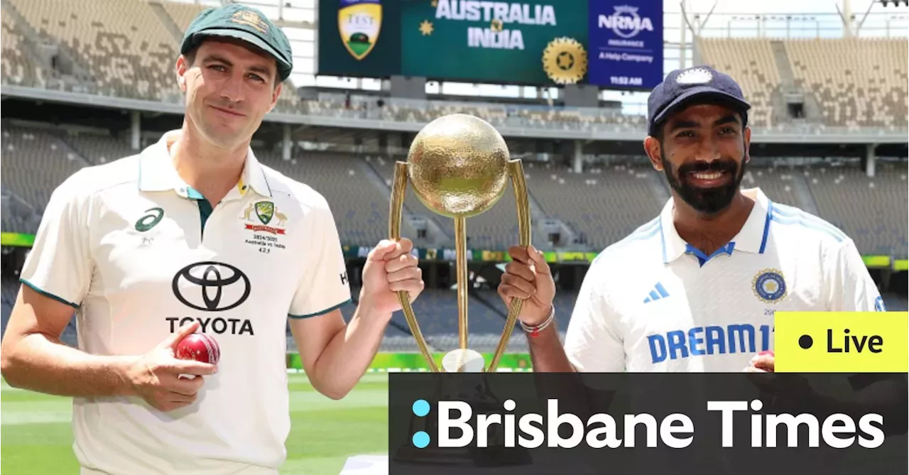 Live Test cricket updates Australia v India in Perth Australia