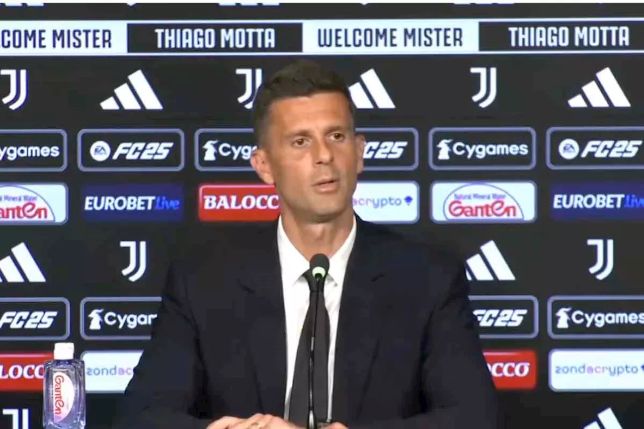 Milan-Juventus, la conferenza stampa di Thiago Motta: “Domani sette assenze”