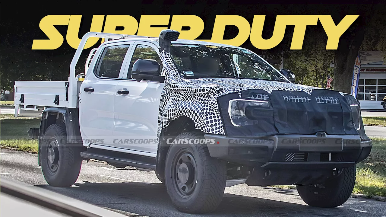 2026 Ford Ranger Super Duty Spied In Michigan, But Won’t Be Sold In The USA