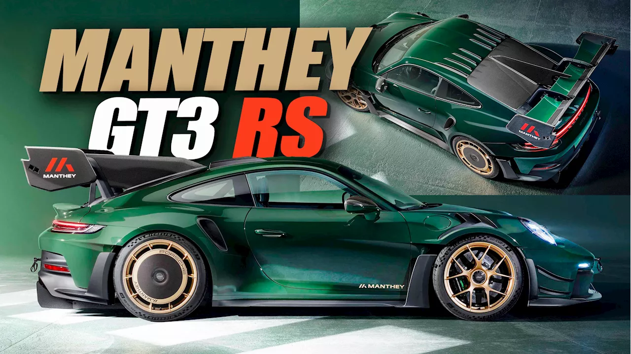 Manthey’s 992 GT3 RS Has No Back Window, Offers An Actual Metric Ton Of Downforce