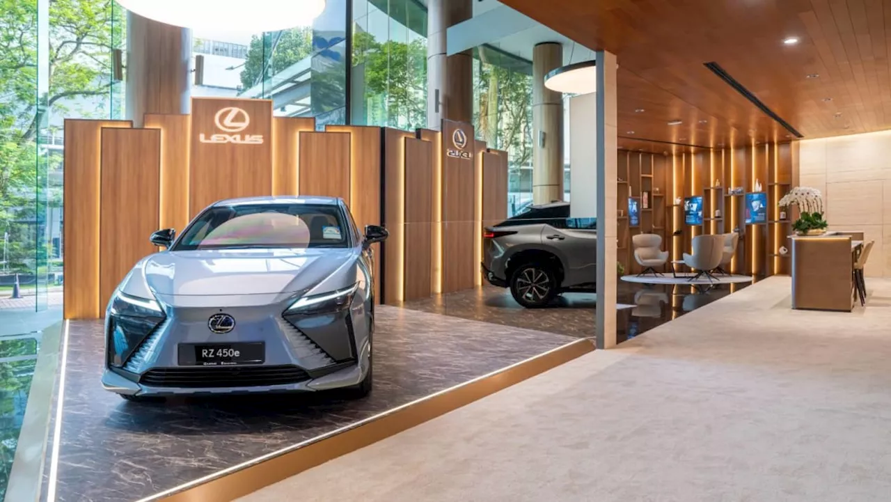 It’s all about omotenashi, the Japanese art of hospitality, at the newly revamped Lexus showroom