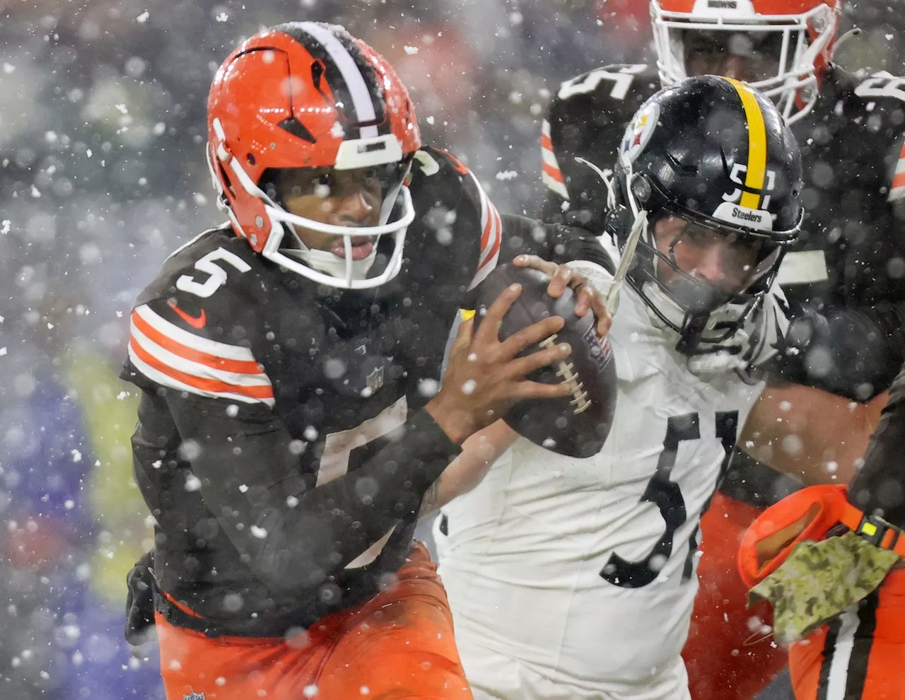 Jameis Winston on win over Steelers, playing in the snow, Nick Chubb, and more: Transcript