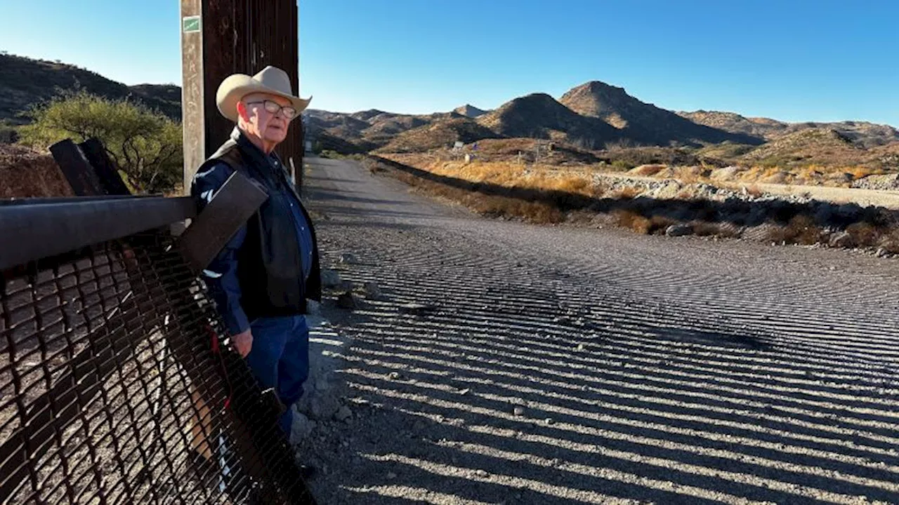 Ranchers at the ‘door’ of an incomplete border wall put faith in Trump to shut it