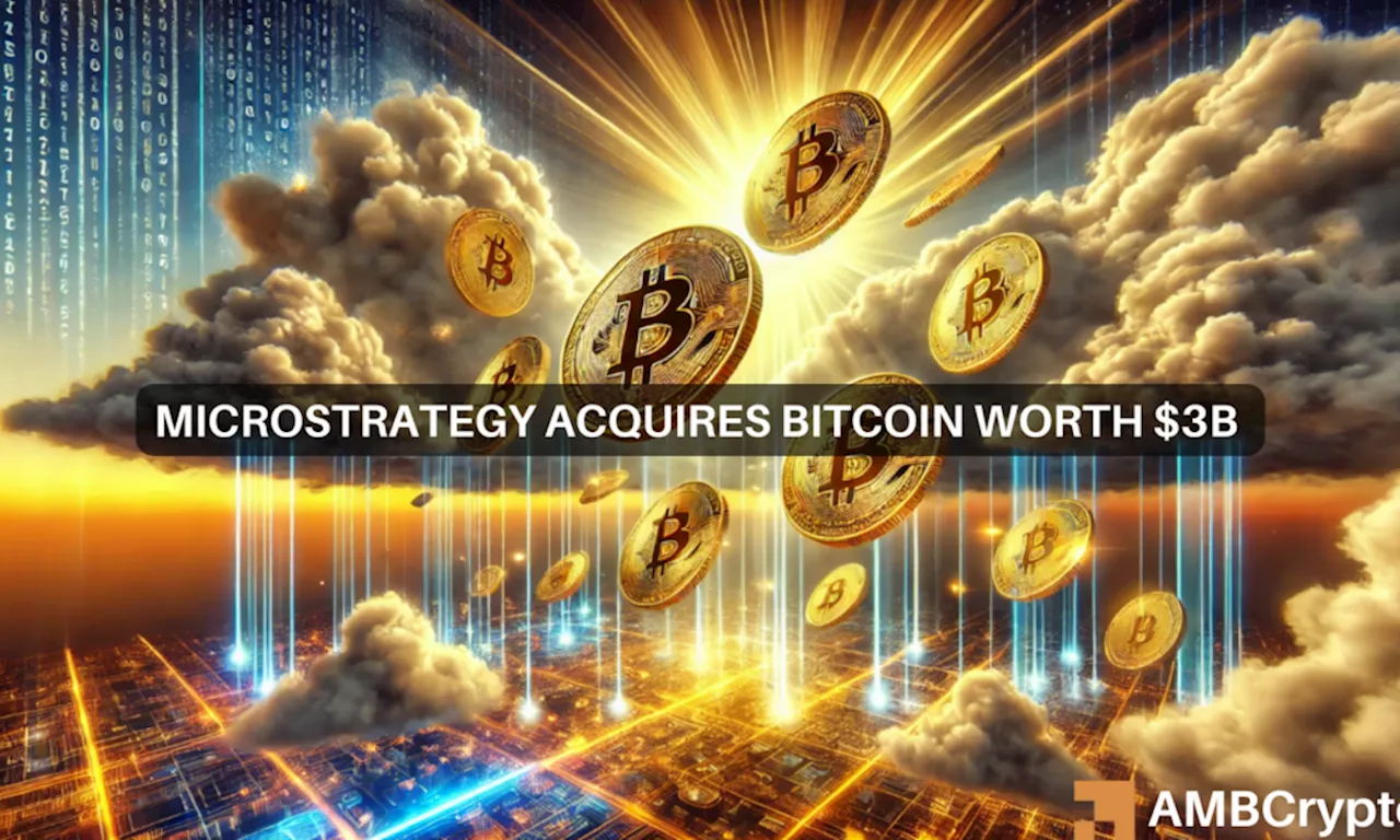 MicroStrategy secures $3B for Bitcoin expansion, but MSTR stock dips 25%