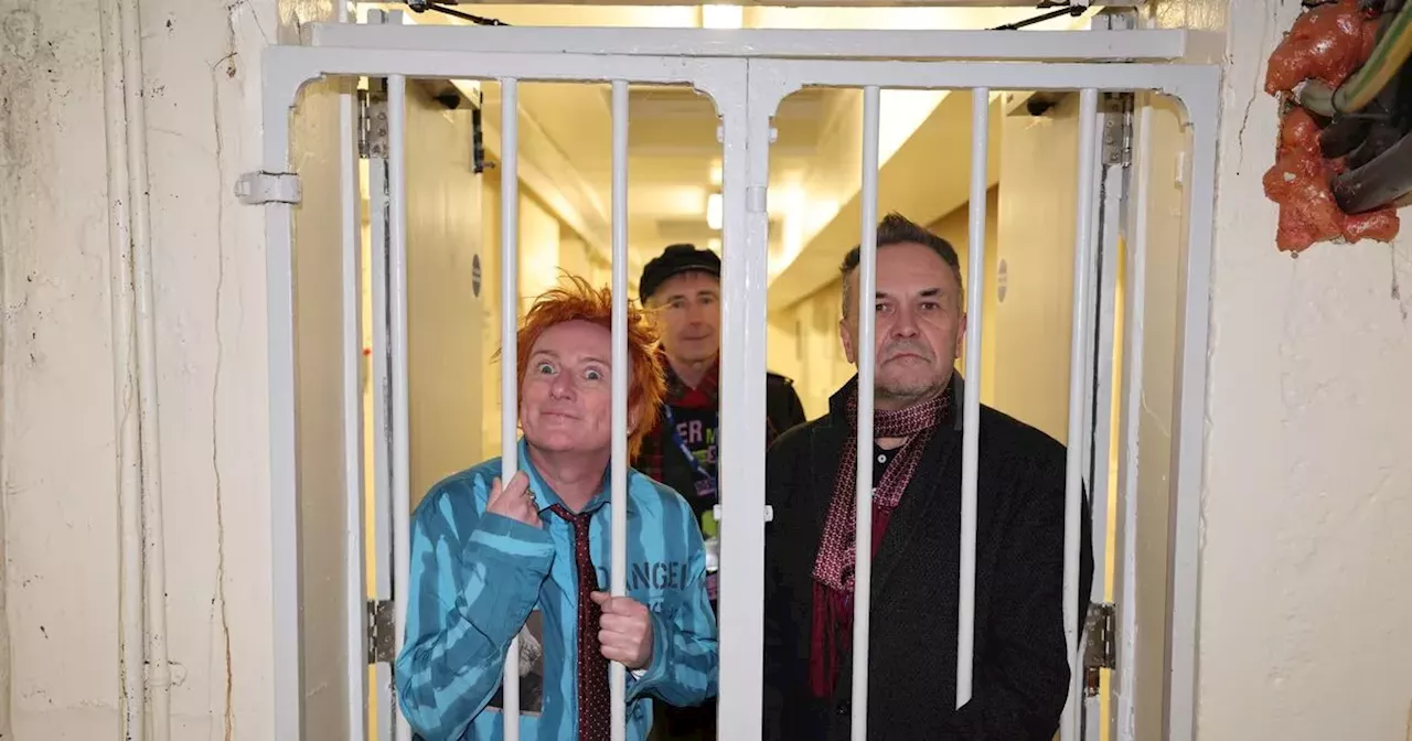 Scottish Sex Pistols rock out at Barlinnie jail in raucous show for inmates