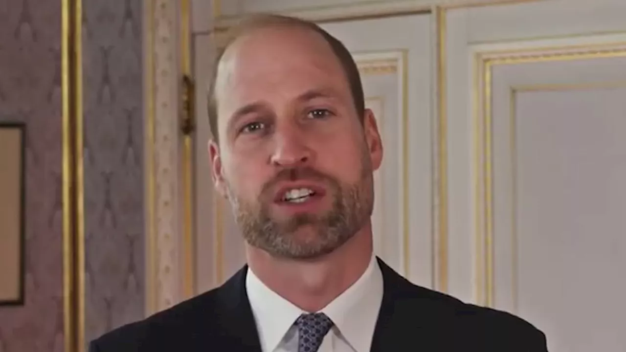 Prince William thanks the National Emergencies Trust for its 'fantastic' work helping people 'come...