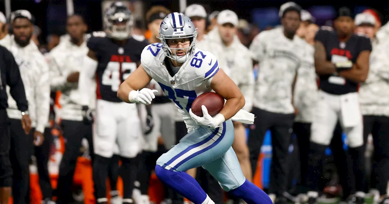 Cowboys TE Jake Ferguson out vs. Commanders; DaRon Bland available