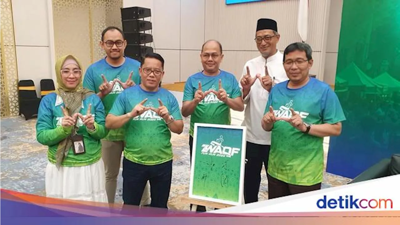 BWI dan Baznas Gelar Waqf Fun Run 2024, Kenalkan Wakaf ke Masyarakat Luas