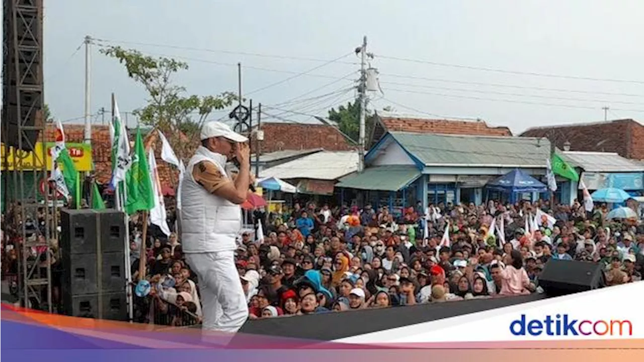 Cawalkot Tegal Dedy Yon Pingsan Saat Kampanye Akbar