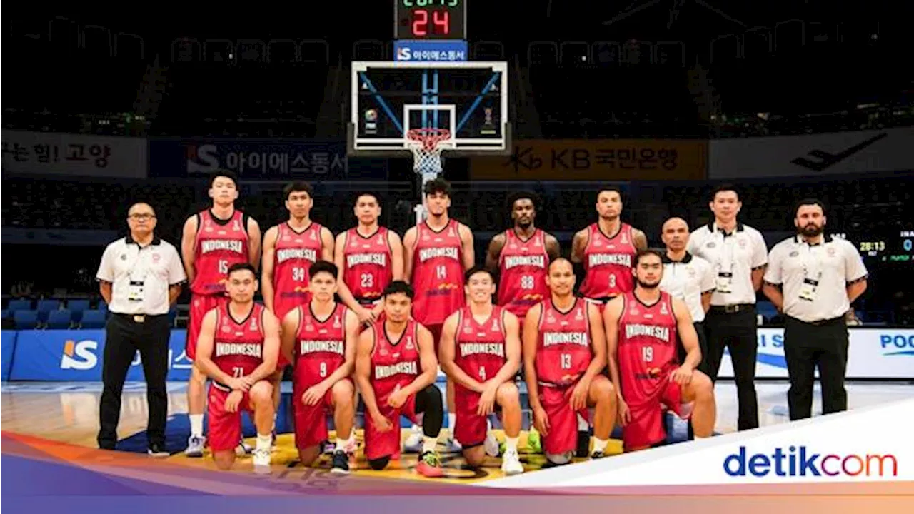 Timnas Basket RI Langsung Fokus Menjamu Thailand Usai Dikalahkan Korsel