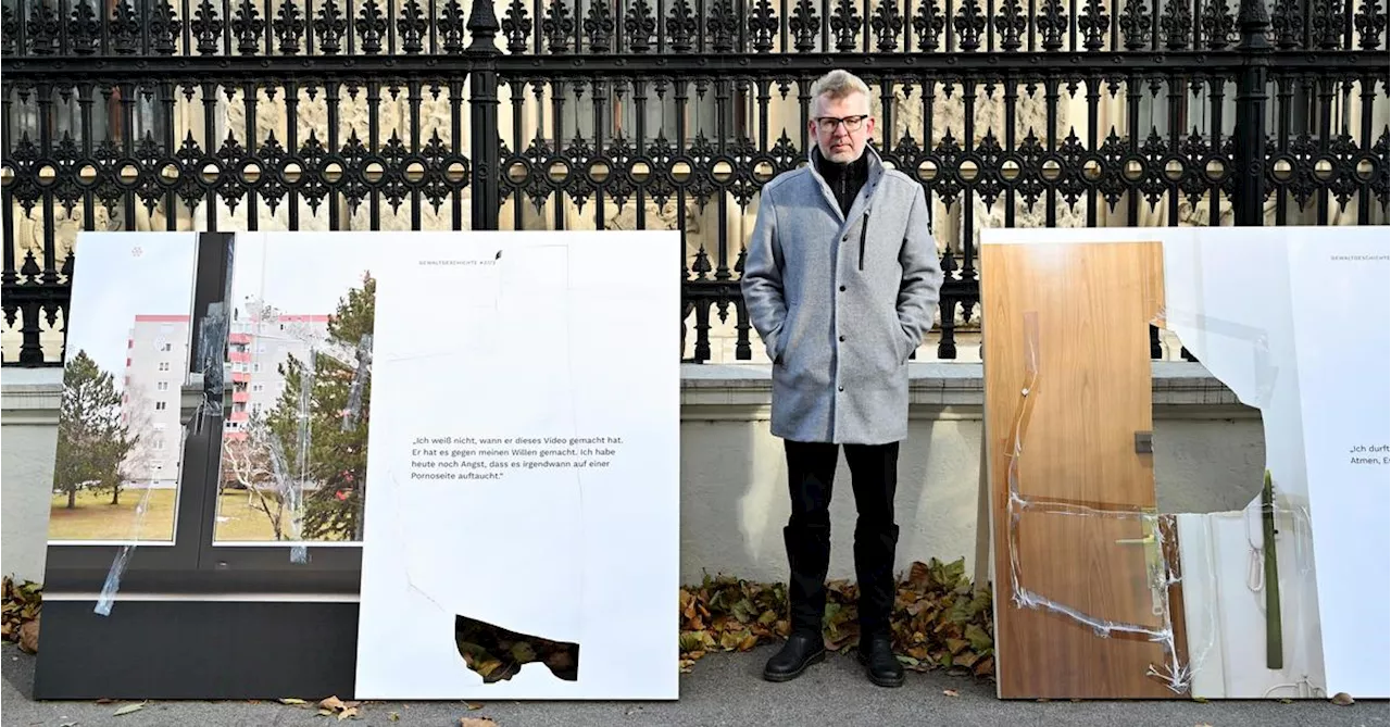 Zerstörte Ausstellung zu häuslicher Gewalt: „Wichtig, dass Männer aufstehen“